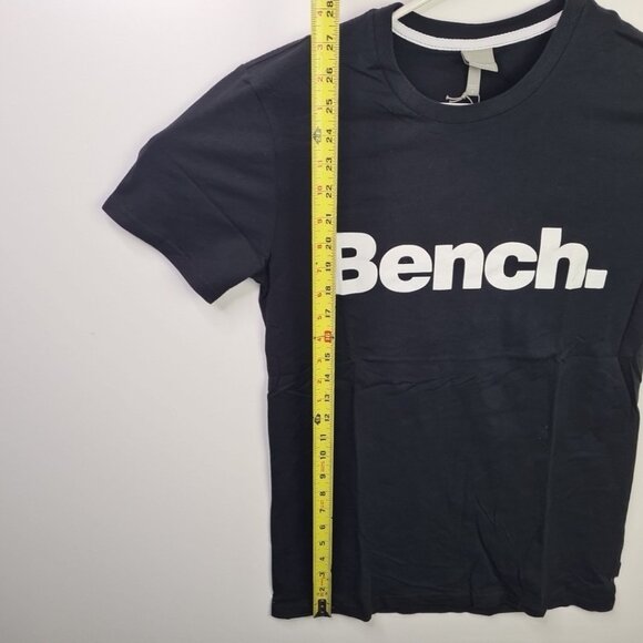 Bench. Logo Graphic Tee Black Men’s Size S Minimalist Streetwear Shirt - Picture 6 of 7